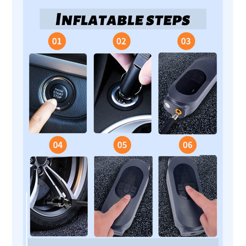Mini mini car air pump C1