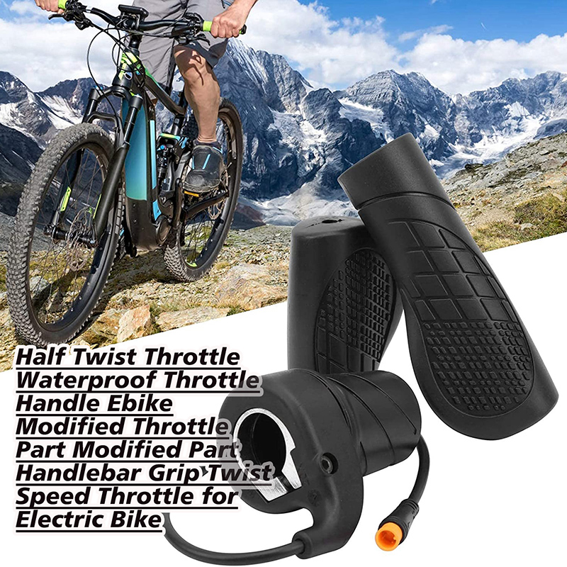 Half-twist throttle handle, suitable for all kinds of electric bikes