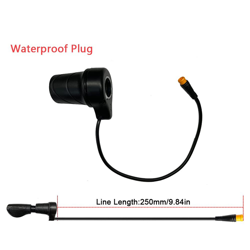 Half-twist throttle handle, suitable for all kinds of electric bikes