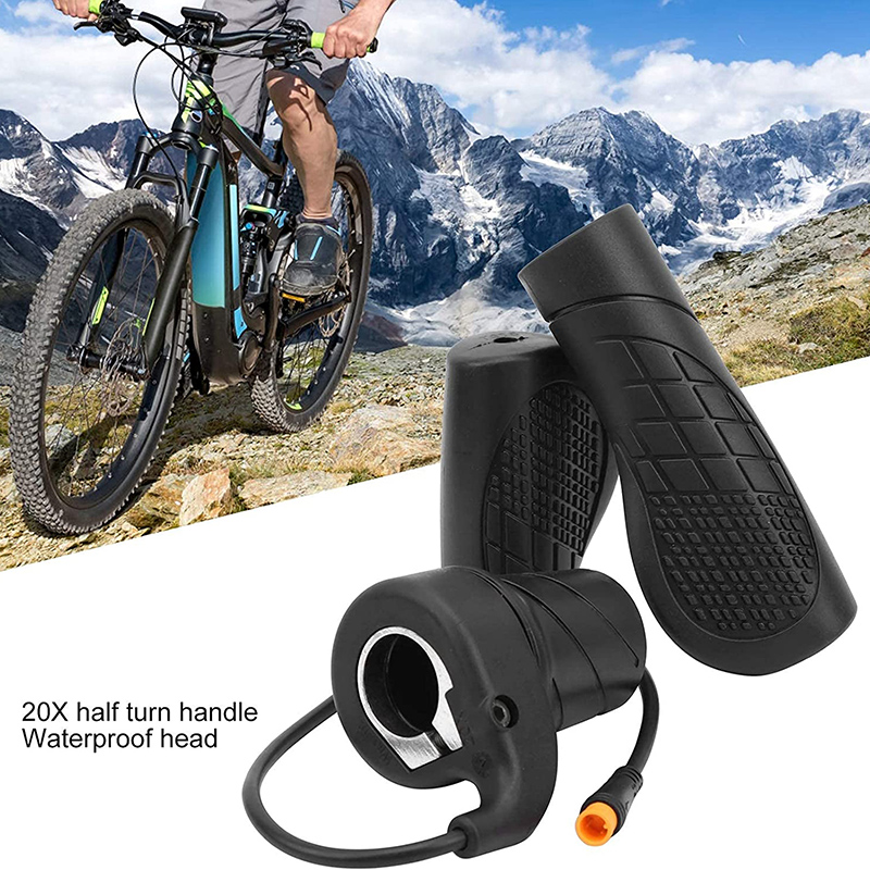 Raider E-bikes:Half-twist throttle handle suitable for all kinds of electric bikes