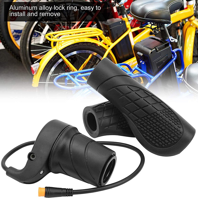 Raider E-bikes:Half-twist throttle handle suitable for all kinds of electric bikes